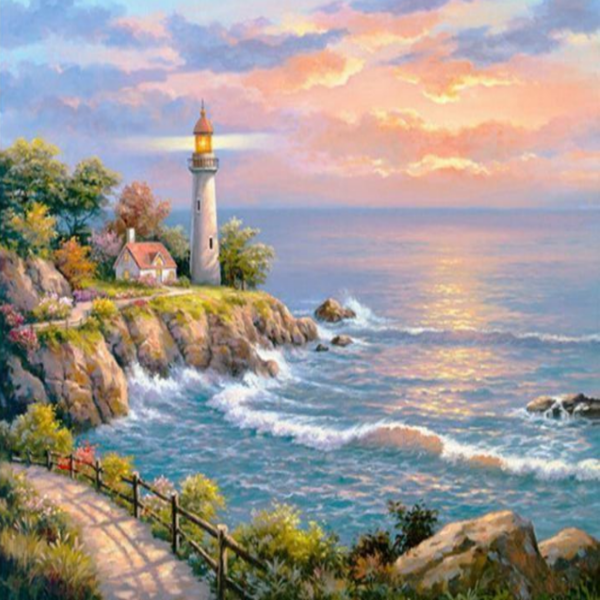 Lighthouse - 5D DIY Diamond Painting Kit - Full Drill