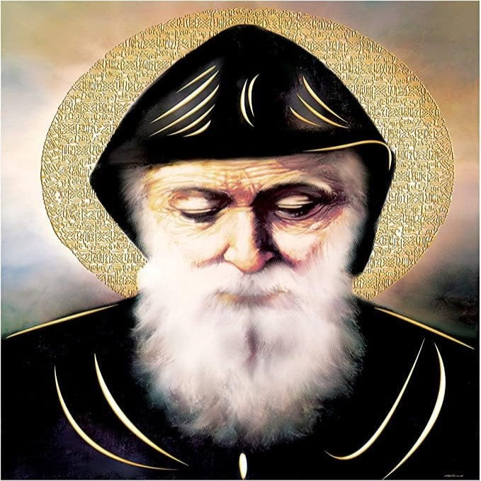 St. Charbel Portrait - 5D DIY Diamond Painting Kit - Full Drill